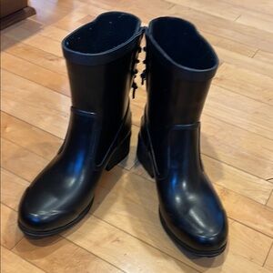 SPERRY Black Women's Rain Boots